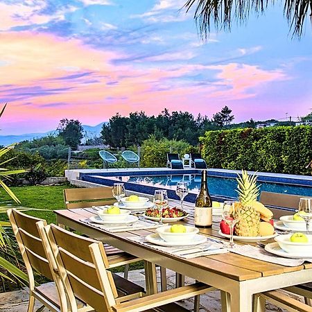 Cretan Mansion With Heated Swimming Pool Villa Georgioupoli Exteriör bild