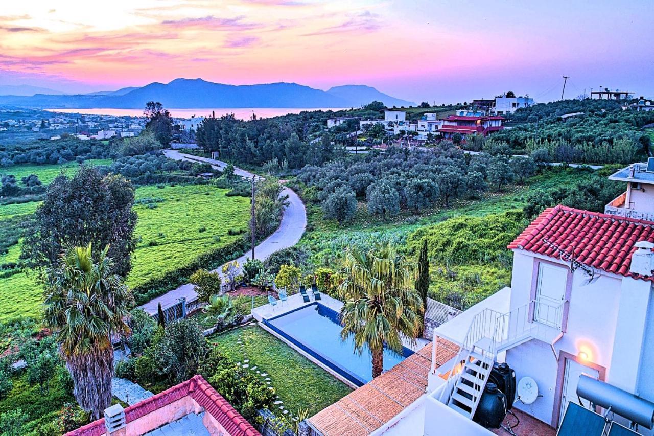 Cretan Mansion With Heated Swimming Pool Villa Georgioupoli Exteriör bild