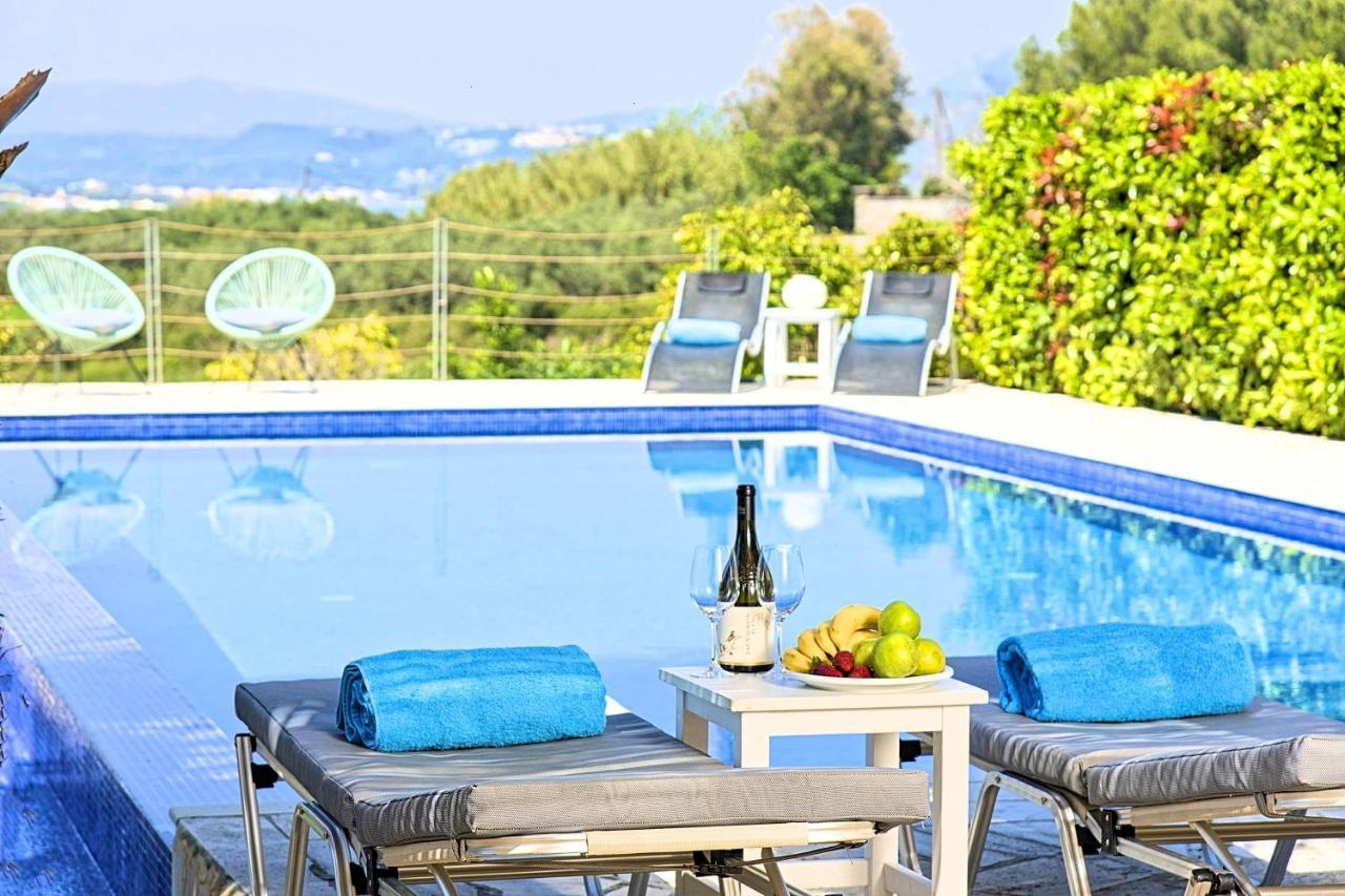 Cretan Mansion With Heated Swimming Pool Villa Georgioupoli Exteriör bild
