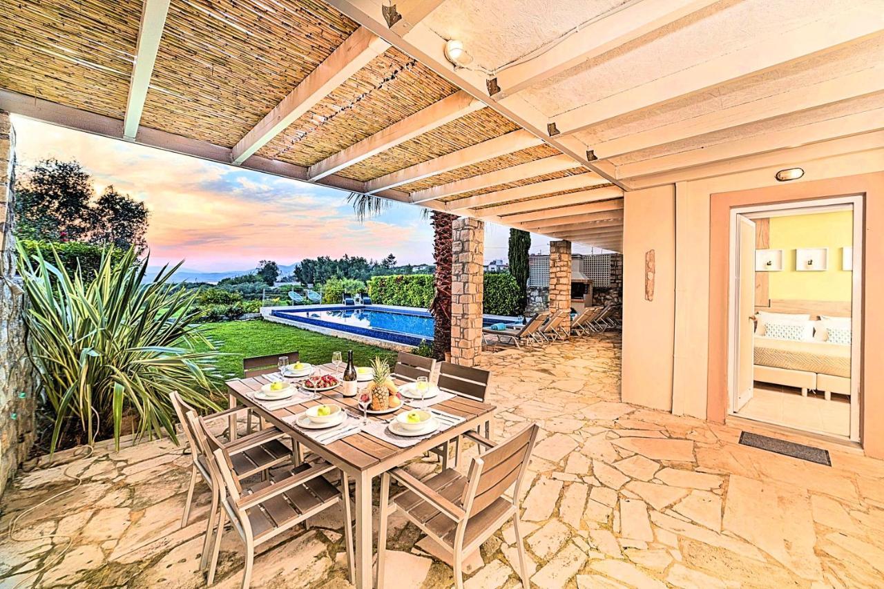 Cretan Mansion With Heated Swimming Pool Villa Georgioupoli Exteriör bild