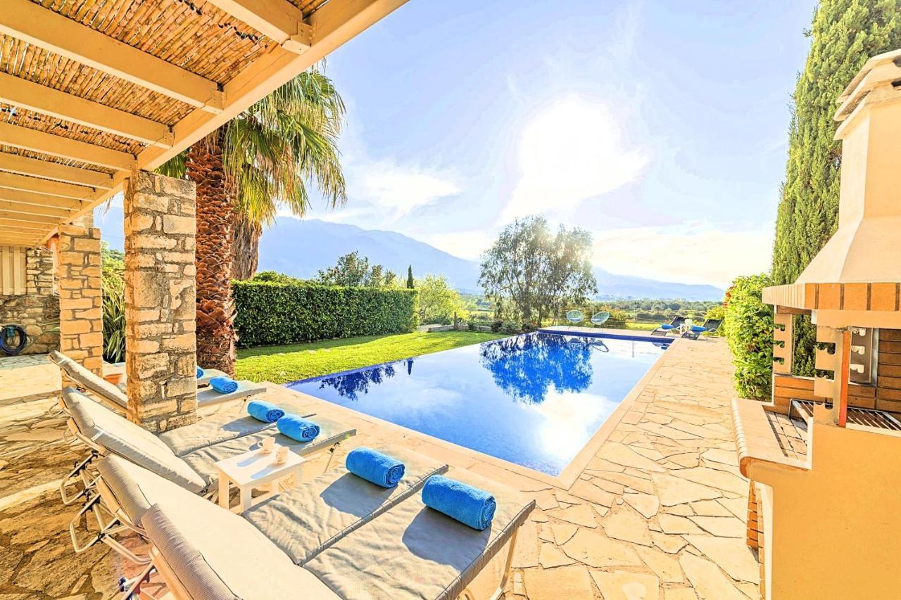 Cretan Mansion With Heated Swimming Pool Villa Georgioupoli Exteriör bild