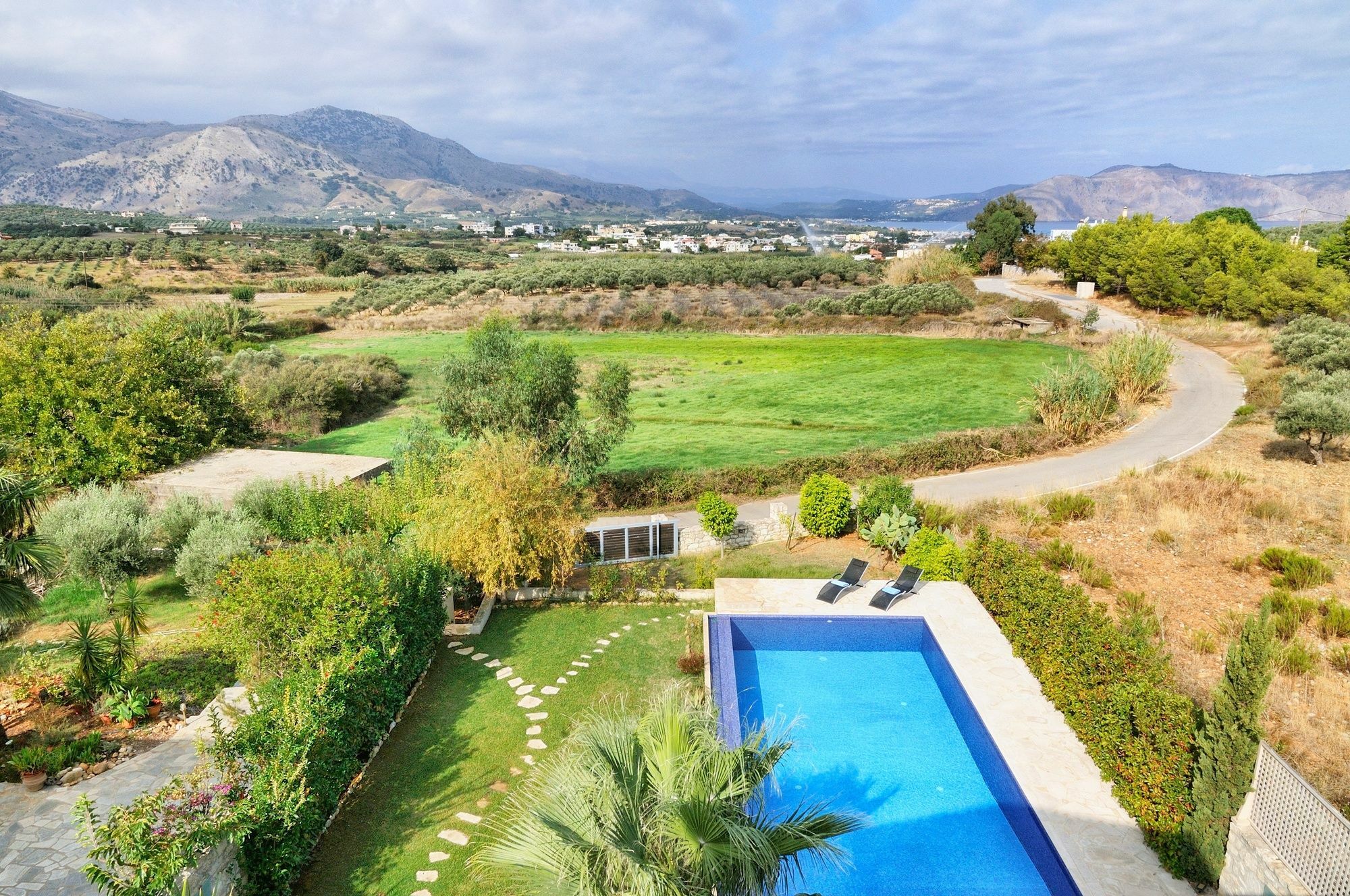 Cretan Mansion With Heated Swimming Pool Villa Georgioupoli Exteriör bild